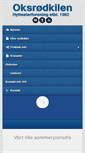 Mobile Screenshot of oksrodkilen.no
